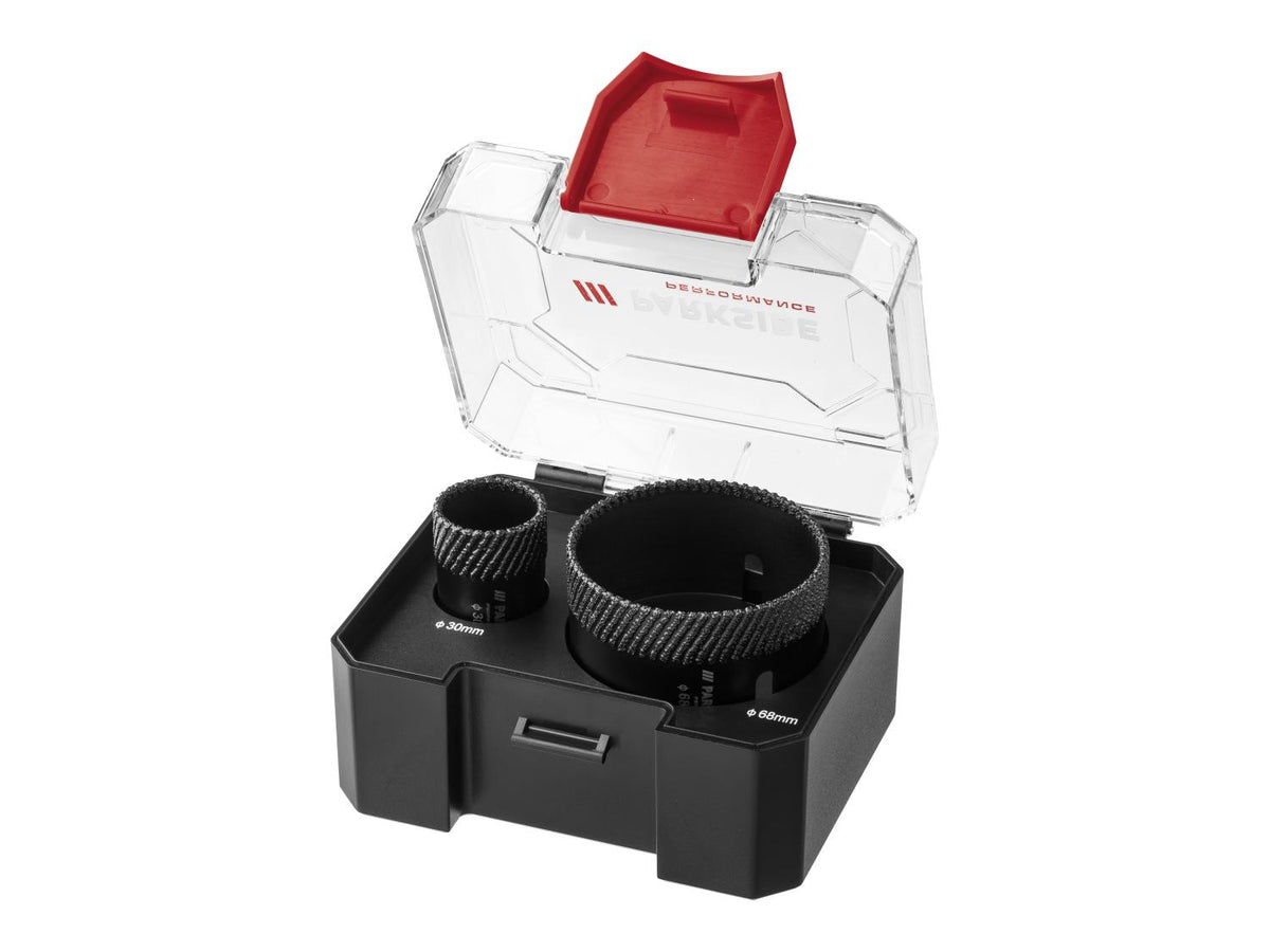 Couronnes diamantées, coffret de rangement inclus