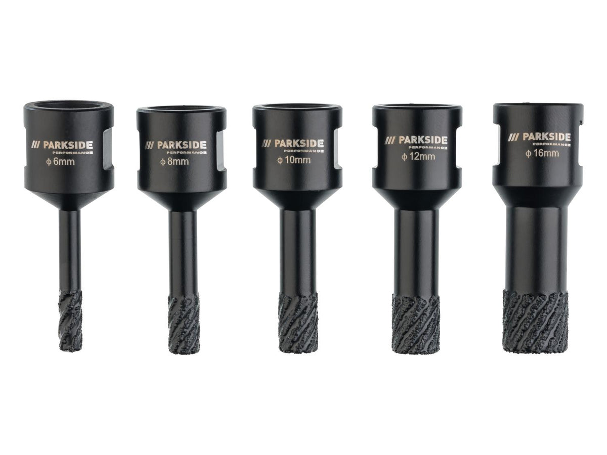 Couronnes diamantées, coffret de rangement inclus