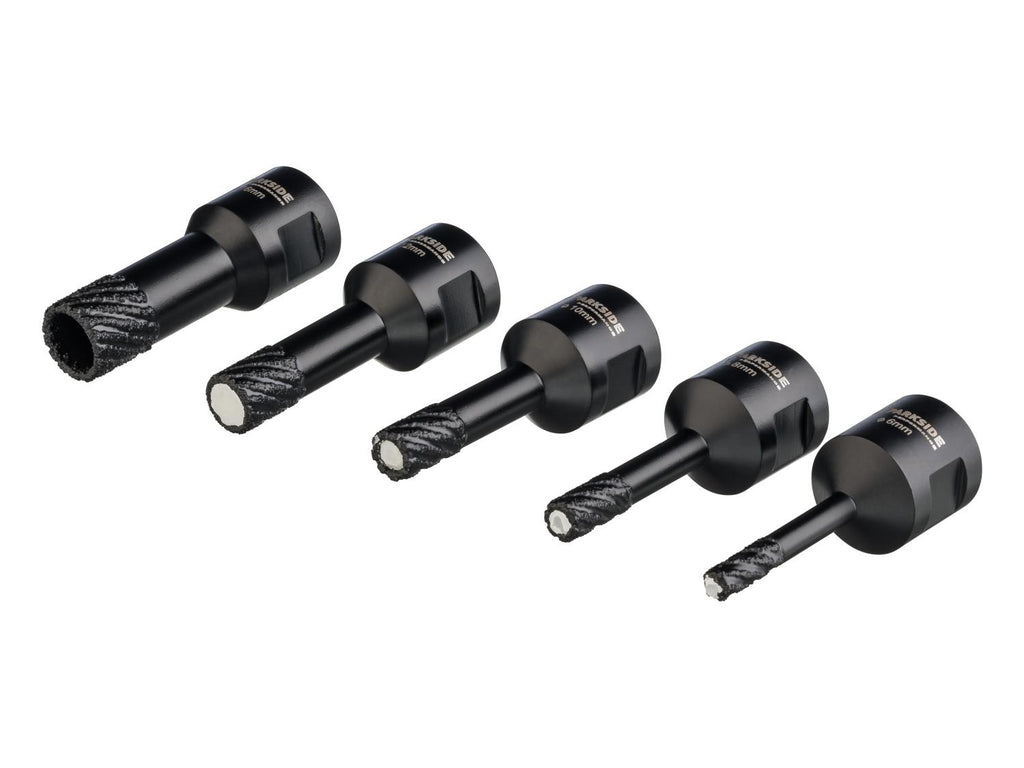 Couronnes diamantées, coffret de rangement inclus