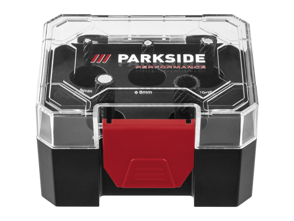 Couronnes diamantées, coffret de rangement inclus