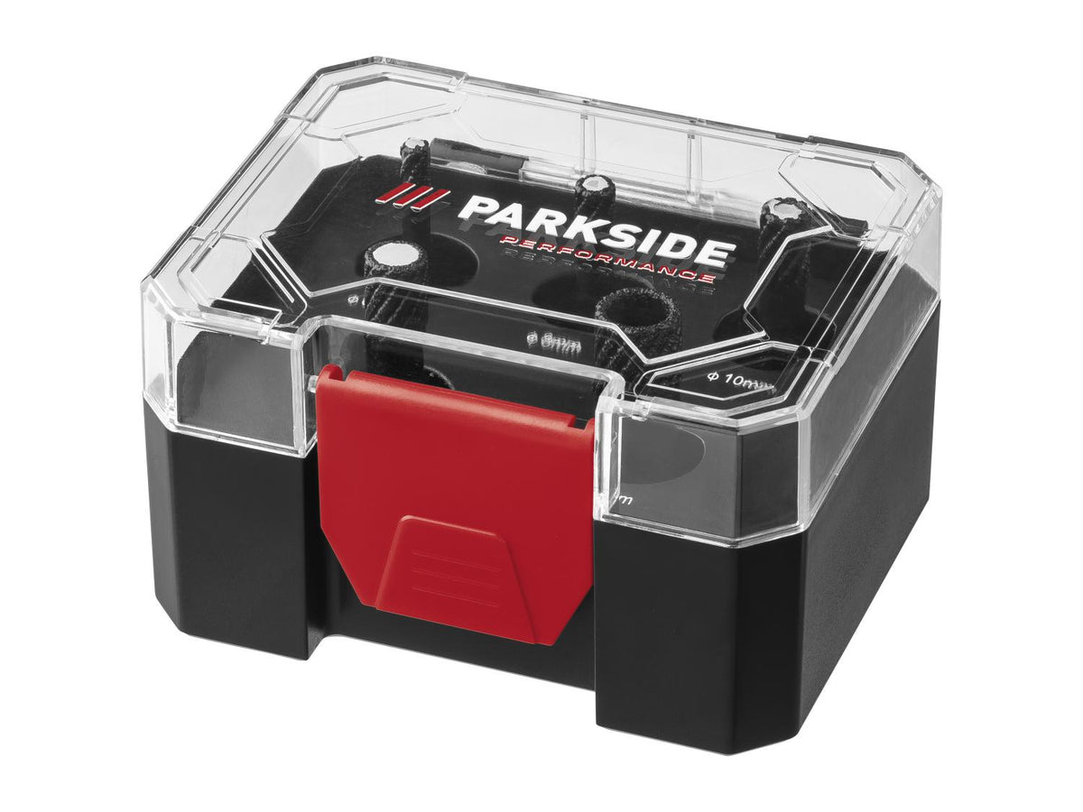 Couronnes diamantées, coffret de rangement inclus