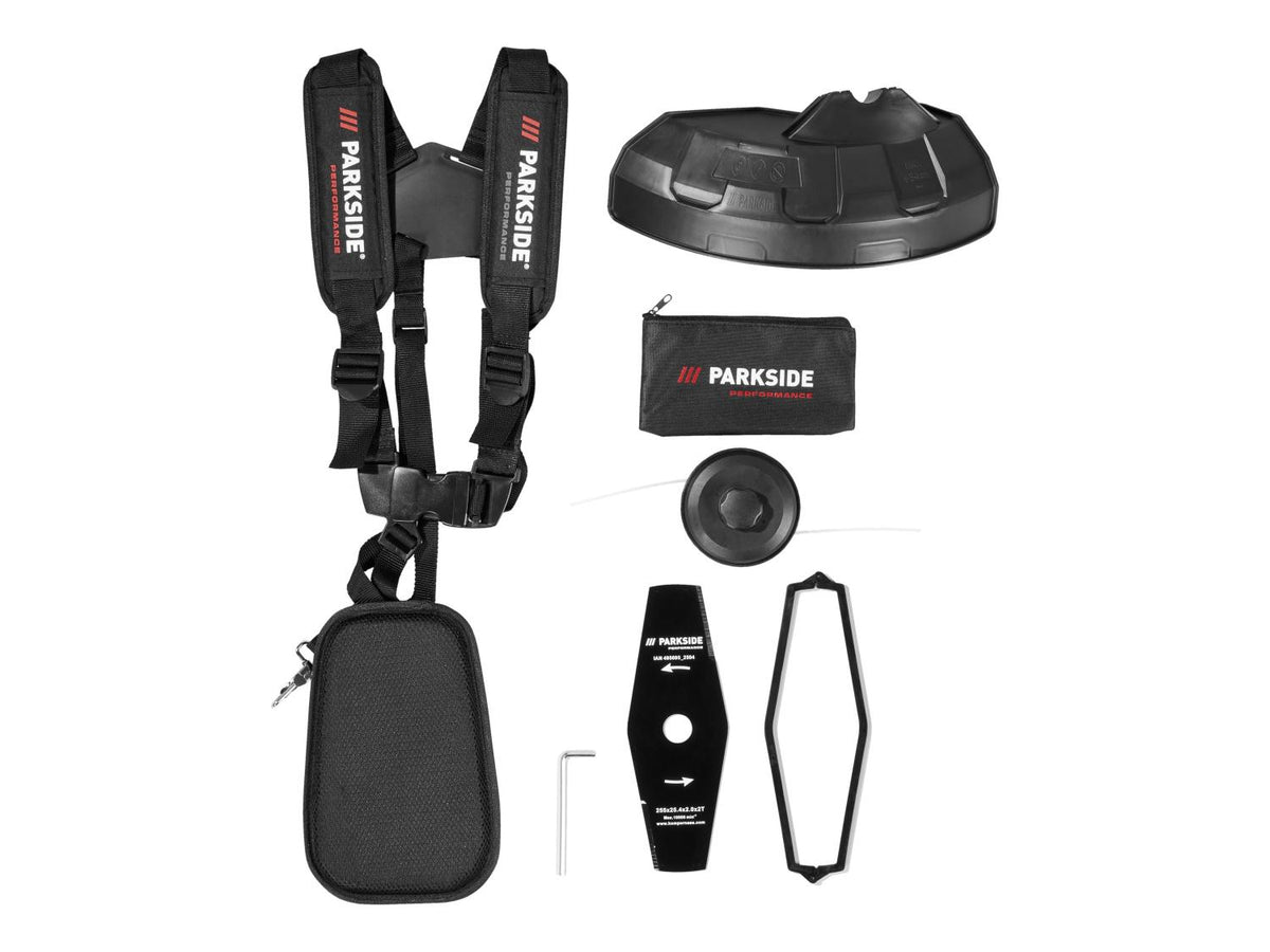 Débroussailleuse sans fil + 2 batteries + chargeur double, 40 V