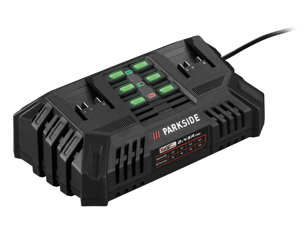 Débroussailleuse sans fil + 2 batteries + chargeur double, 40 V