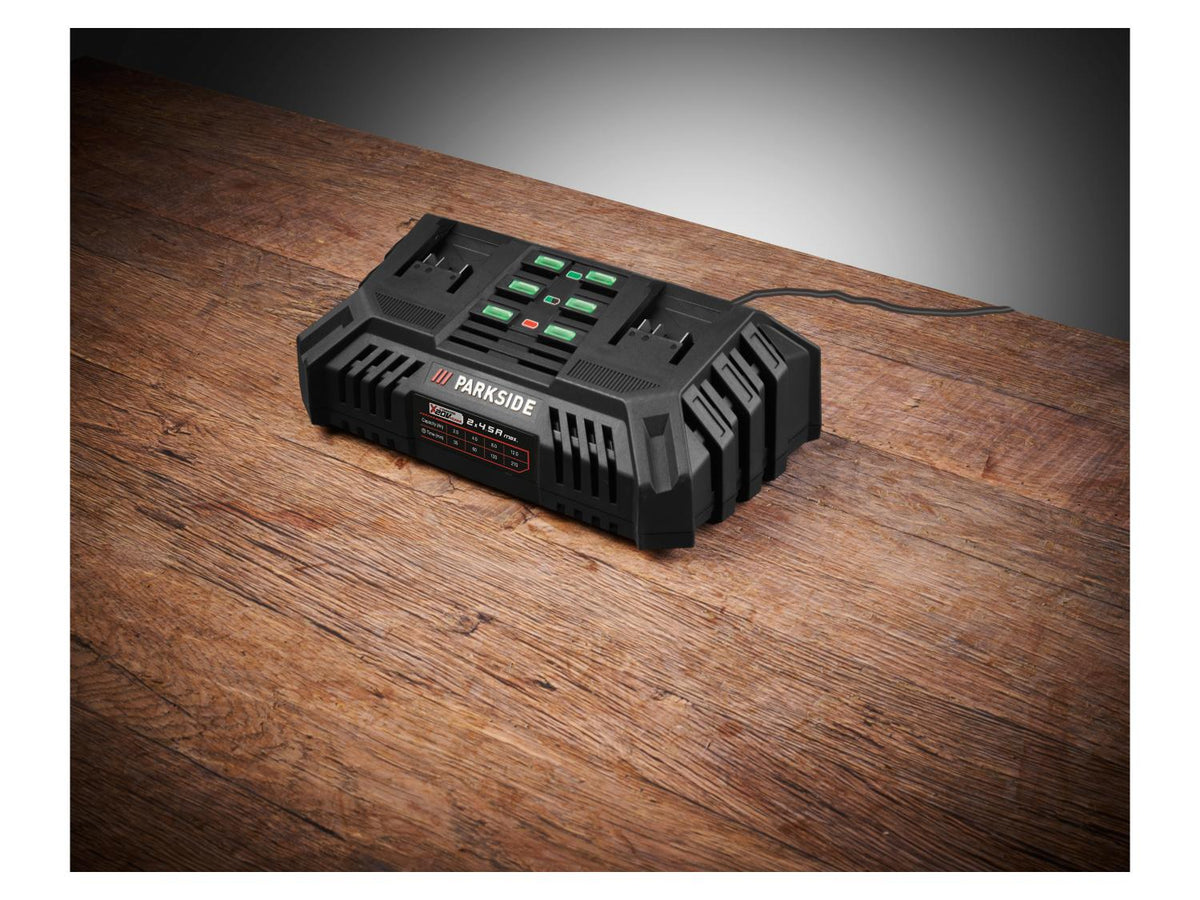 Débroussailleuse sans fil + 2 batteries + chargeur double, 40 V