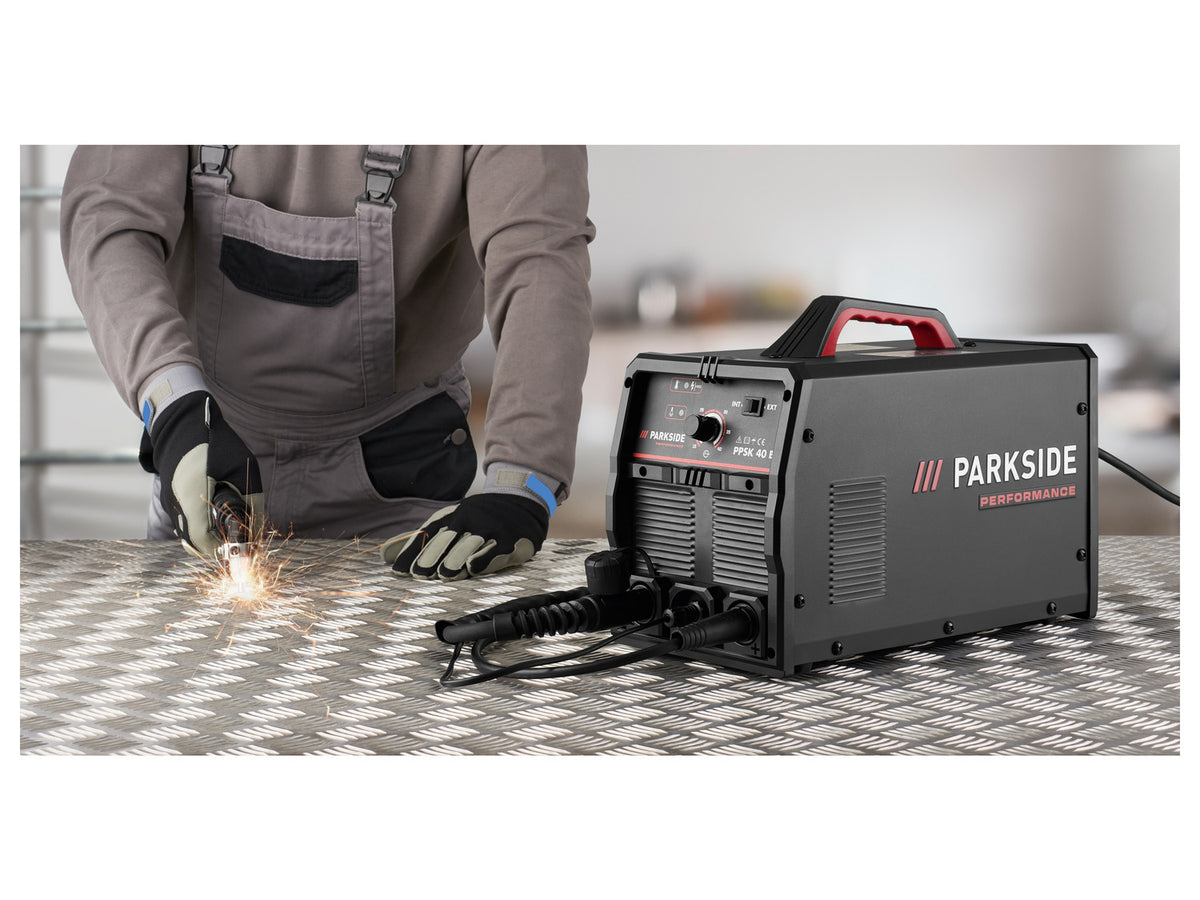 Découpeur plasma »PPSK 40 B2«, avec compresseur