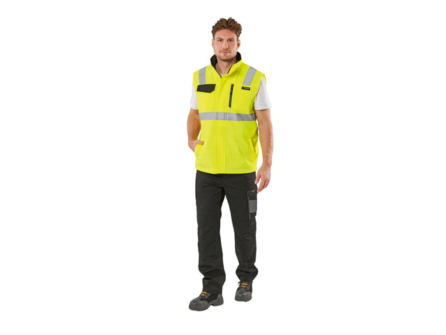 Gilet softshell réfléchissant homme