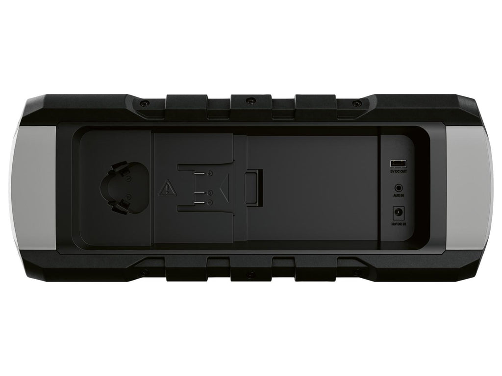 Haut-parleur de chantier Bluetooth, sans batterie ni chargeur