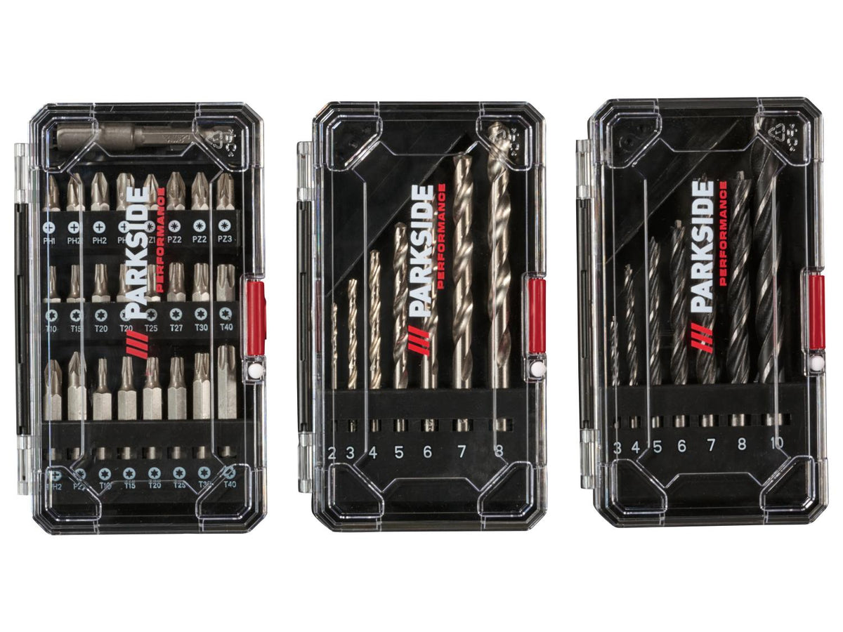 Kit de démarrage perceuse-visseuse sans fil 12 V « PBSPA 12 E4 », avec batteries et chargeur