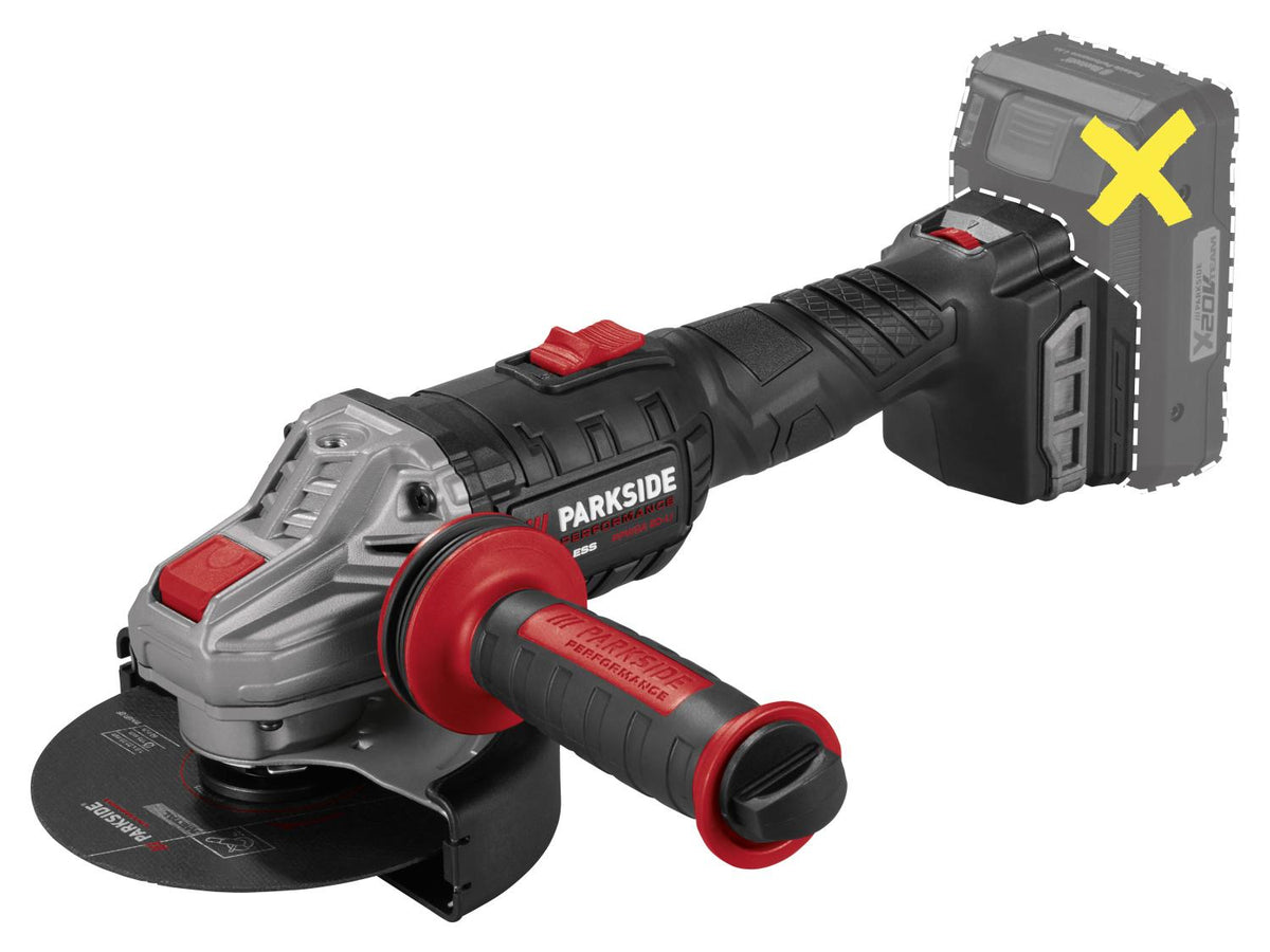 Meuleuse d’angle sans fil PPWSA 20-Li A1, Ø 125 mm, 20 V