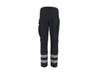 Pantalon de travail en softshell réfléchissant homme