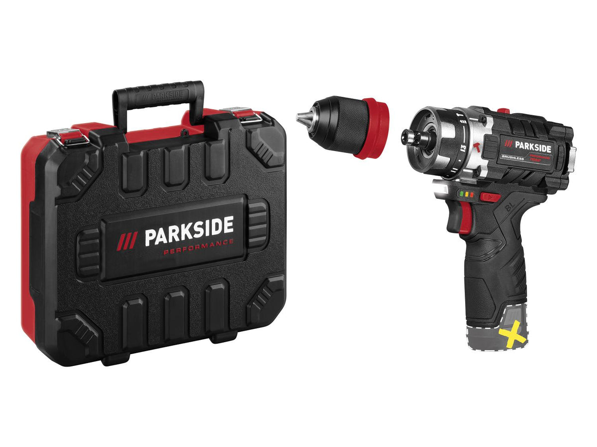 Perceuse-visseuse à percussion sans fil 12 V »PSBSAP 12 A1«, sans batterie ni chargeur