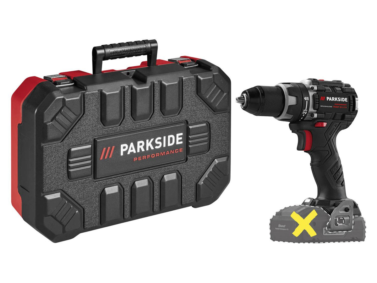 Perceuse-visseuse sans fil 20 V « PABSP 20 Li C4 », sans batterie ni chargeur