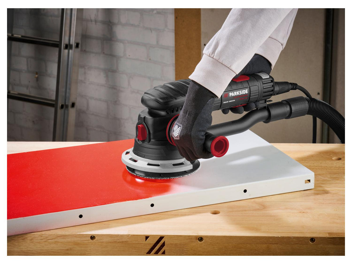 Ponceuse excentrique »PPEXS 750 B2«, avec entraînement direct du plateau commutable