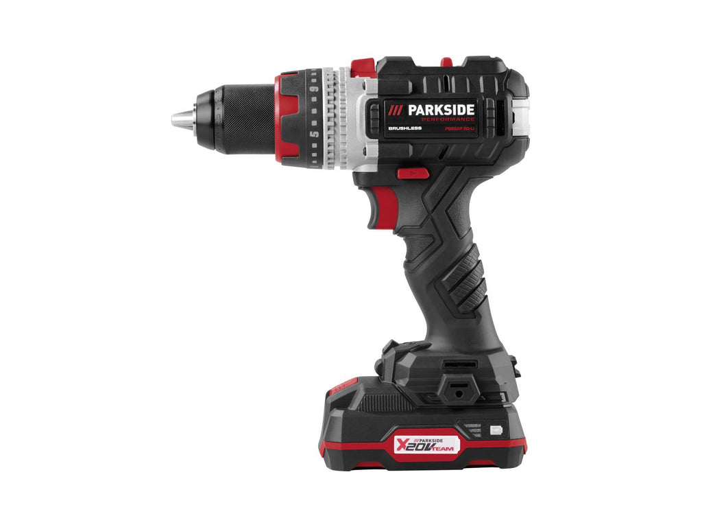 Set de perceuse-visseuse à percussion sans fil + 2 Batteries + Chargeur, 20 V