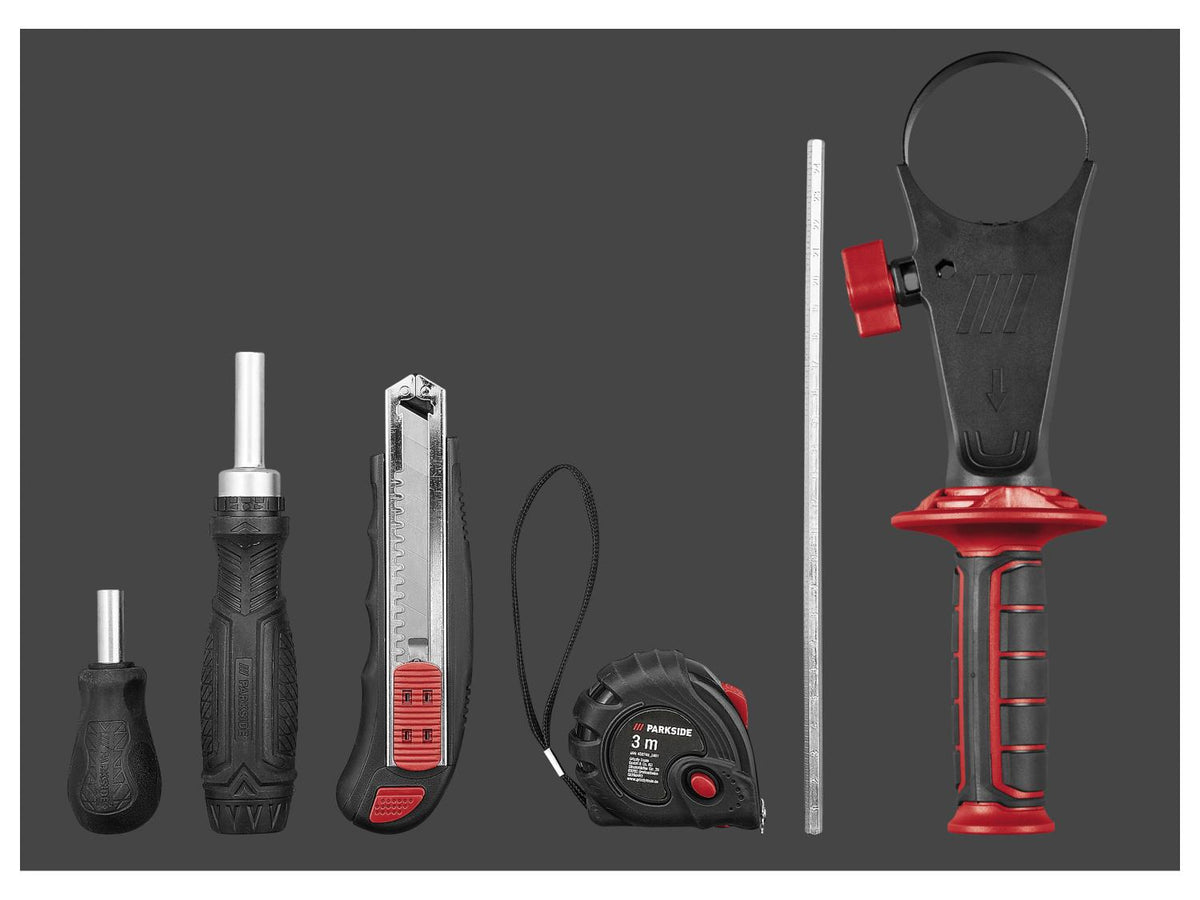 Set de perceuse-visseuse à percussion sans fil 20 V « PSBSAP 20-Li D4 », avec batterie et chargeur