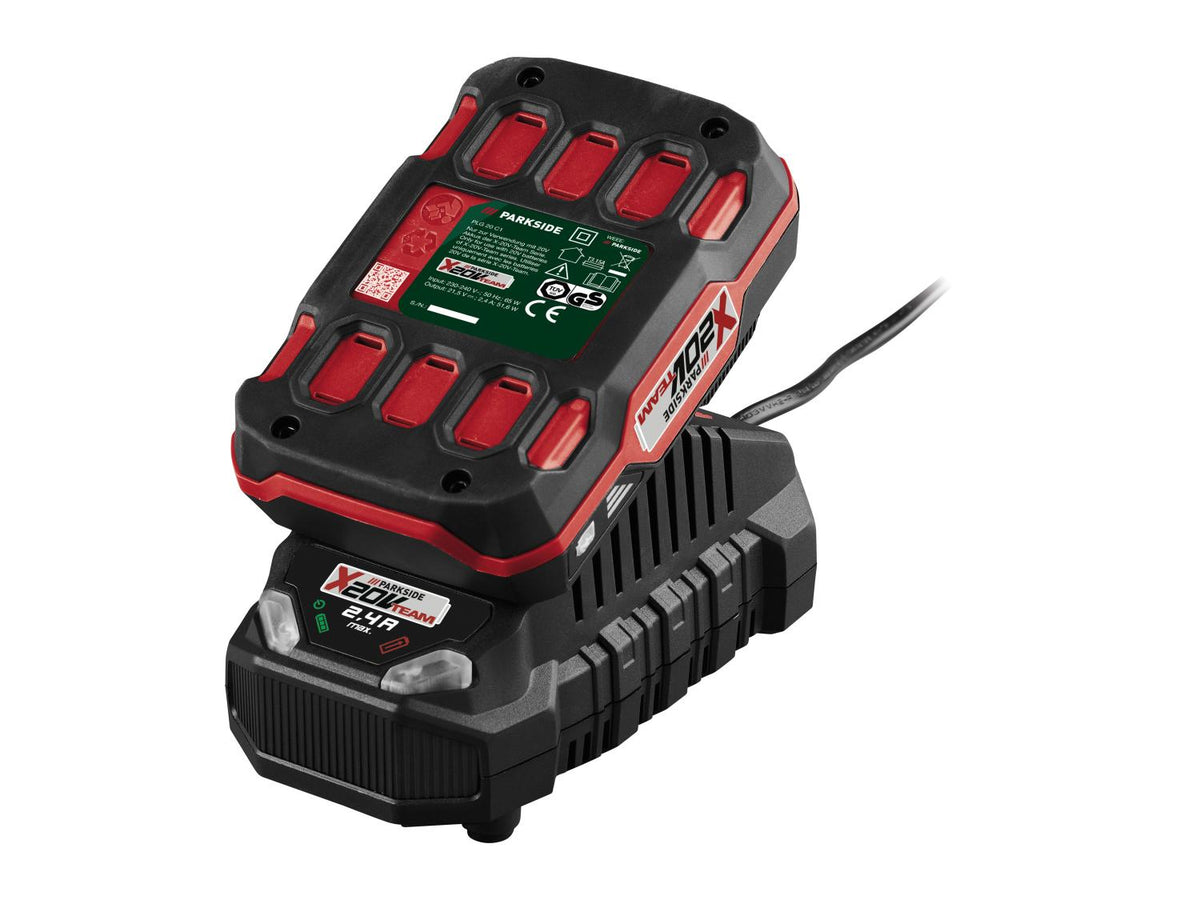 Set de perceuse-visseuse à percussion sans fil 20 V « PSBSAP 20-Li D4 », avec batterie et chargeur
