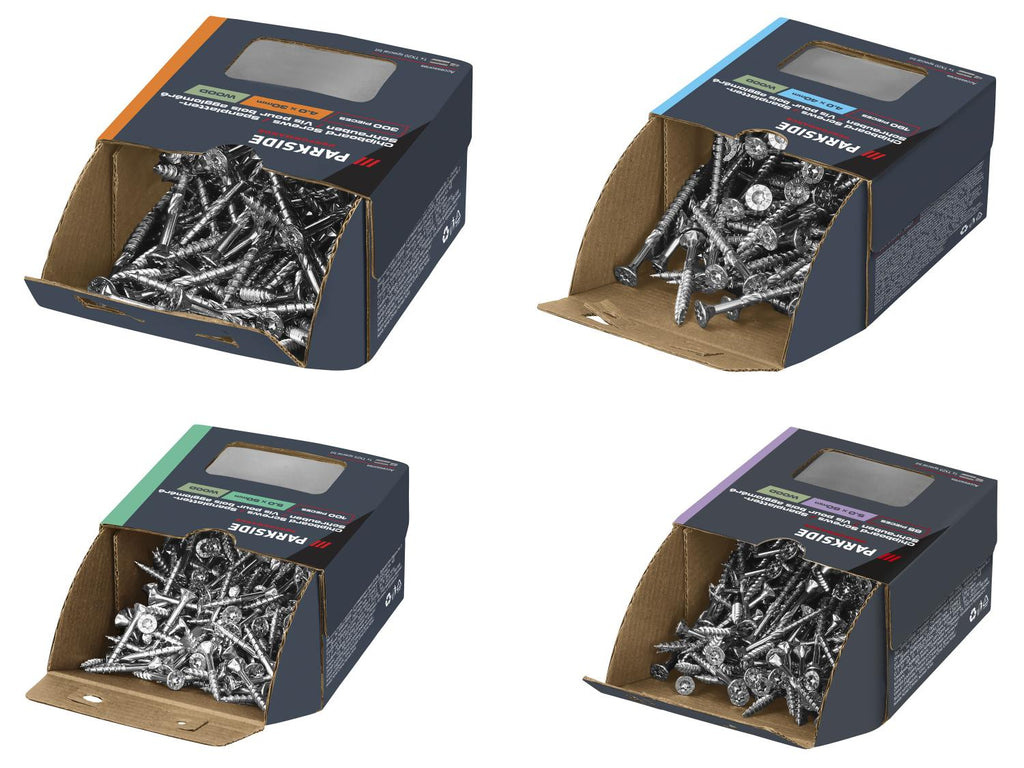 Set de vis pour bois aggloméré