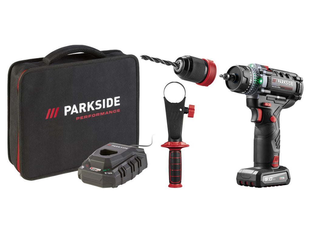 Set perceuse-visseuse sans fil PPBSSA 12 A1 + batterie + chargeur, 12 V