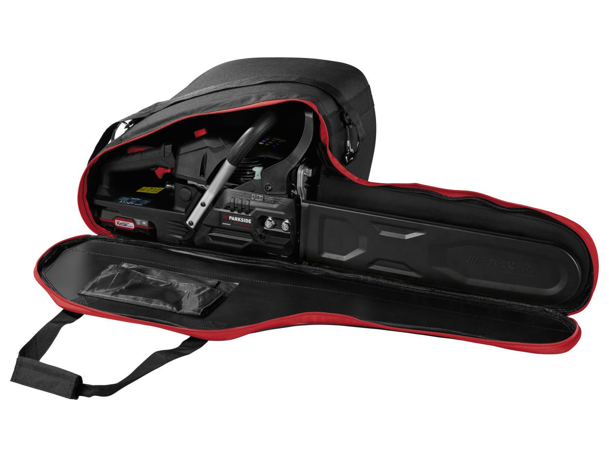 Tronçonneuse à essence avec démarrage électrique PPBKS 56 C3, 18", 20 V