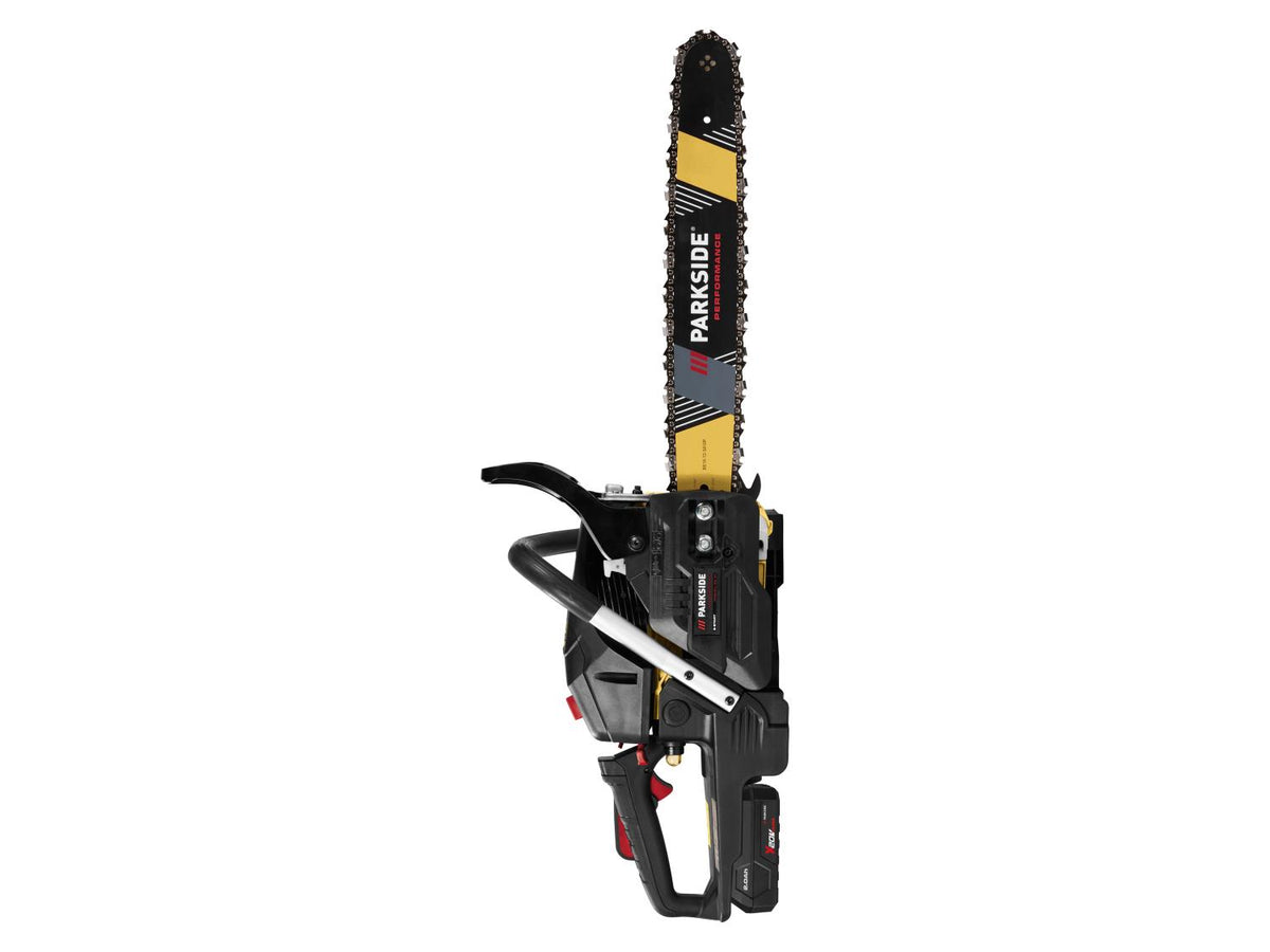 Tronçonneuse thermique avec démarrage électrique Édition Limitée 30 ans, guide 52 cm, 2,2 kW