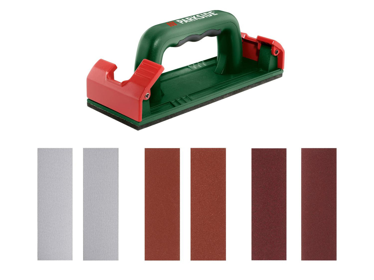 Ponceuse manuelle ou Feuilles abrasives
