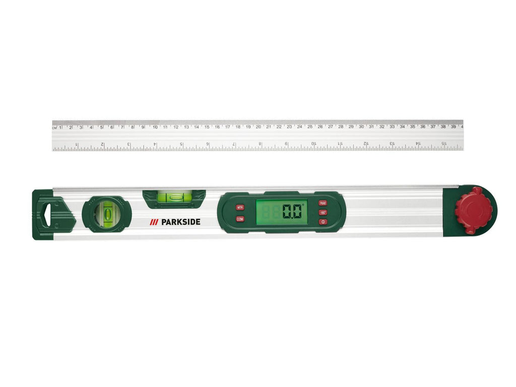 Rapporteur d'angle numérique, 0–220°, 400 mm