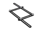 Règle de mesure multi-angle ou Équerre à chapeau