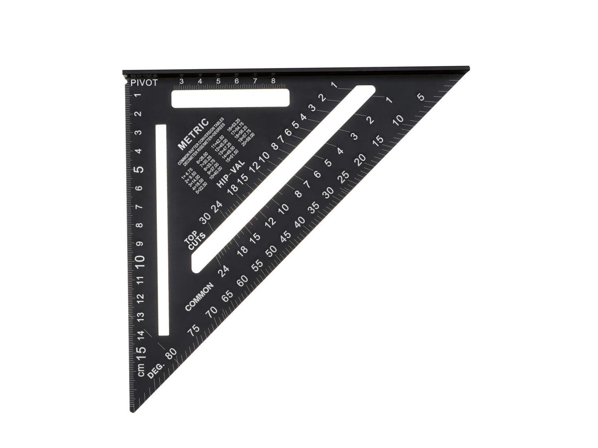 Règle de mesure multi-angle ou Équerre à chapeau