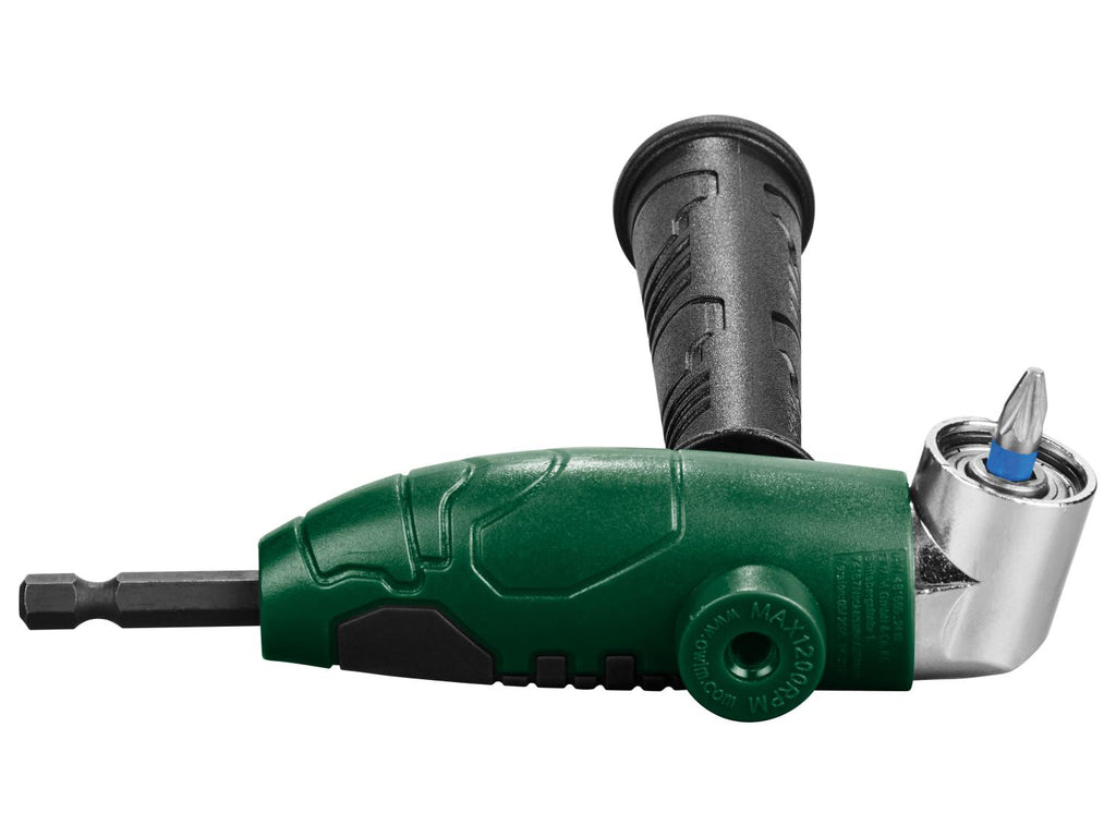 Renvoi d’angle pour perceuse ou set de forets hélicoïdaux HSS