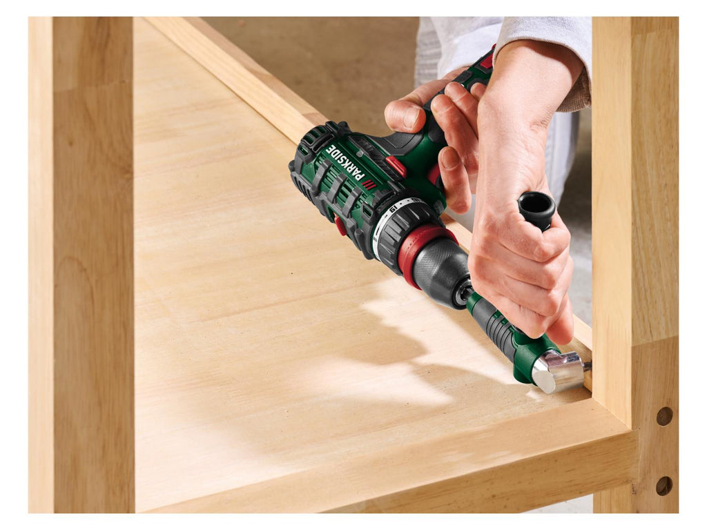 Renvoi d’angle pour perceuse ou set de forets hélicoïdaux HSS