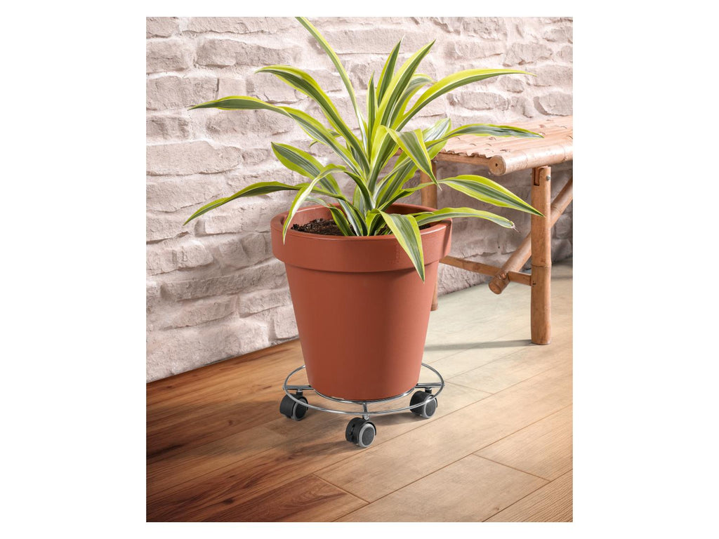 Rouleur pour plantes, avec 2 freins