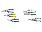 Set de cisailles à tôle ou Set de plaquiste, 3 ou 9 pièces