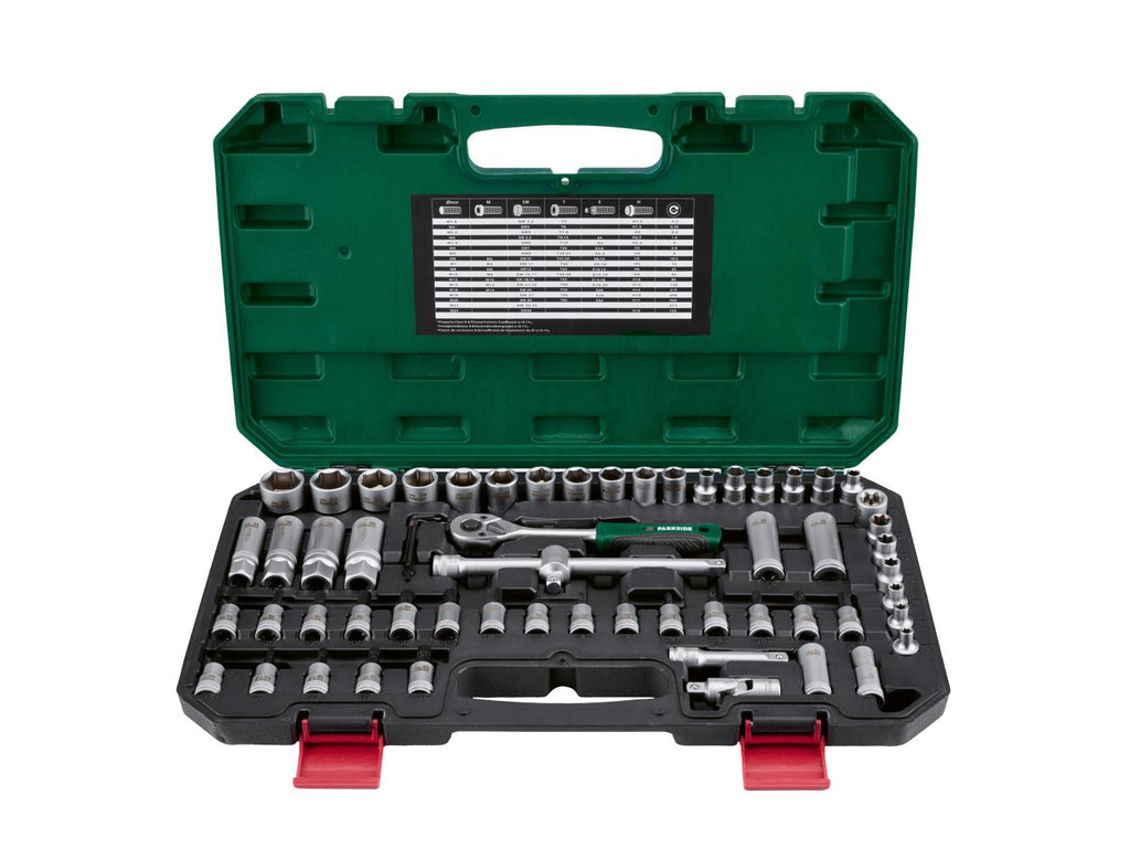 Set de douilles et d’embouts PSSS 65 A1, 65 pièces