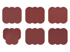 Set de feuilles abrasives, pour meuleuses excentriques