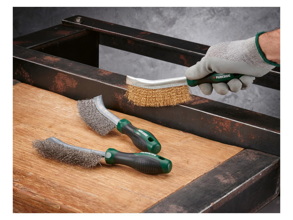 Set de limes / Set de râpes / Set de brosses métalliques / Set de ciseaux à bois, 3 pièces