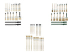 Set de pinceaux, 17 pièces