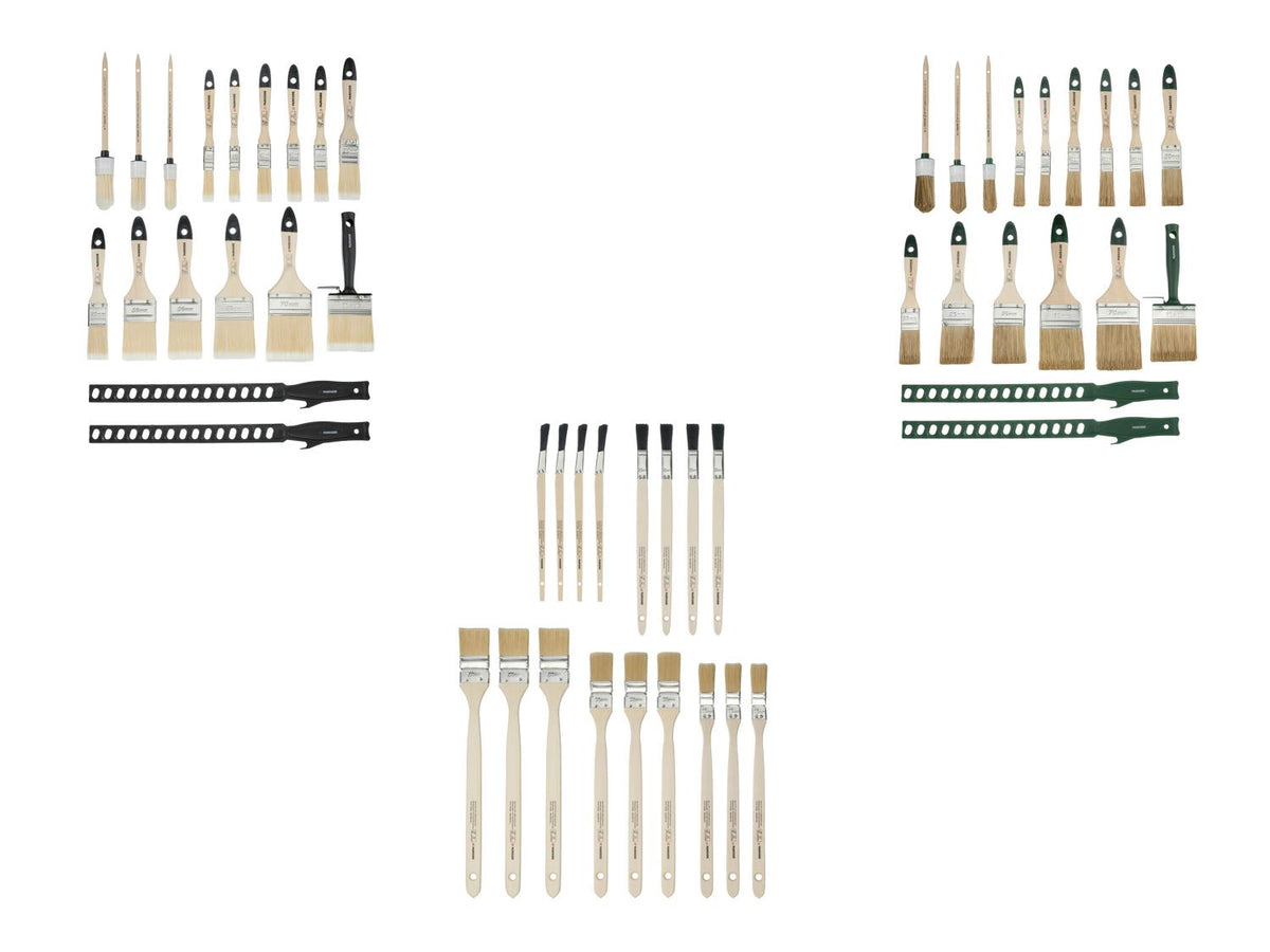 Set de pinceaux, 17 pièces