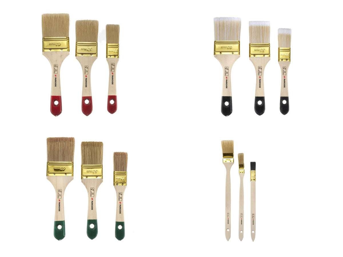 Set de pinceaux, 3 pièces