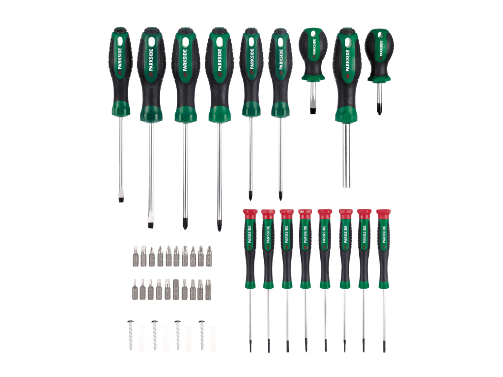 Set de tournevis et embouts, 37 pièces