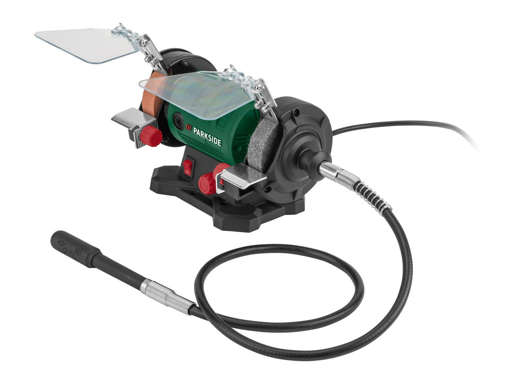 Touret à meuler double avec arbre flexible PDFW 120 B3