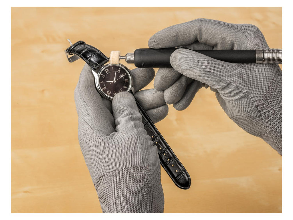 Touret à meuler double avec arbre flexible PDFW 120 B3
