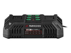 Tronçonneuse d'élagage sans fil + 2 batteries + chargeur double, 40 V