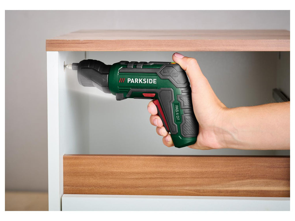 Visseuse sans fil avec embouts interchangeables PAS 4 D7, 10 Nm, 4 V