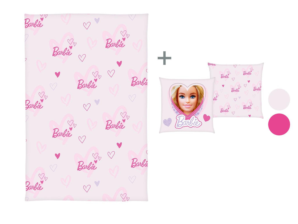 Parure de lit Barbie, 100 x 150 cm