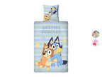 Parure de lit double face pour enfant, 140 x 200 cm