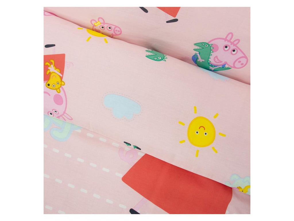 Parure de lit double face pour enfant, 140 x 200 cm