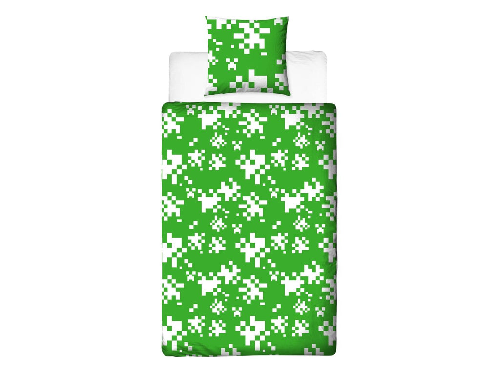 Parure de lit réversible Minecraft ou Pokémon, 140 x 200 cm