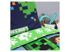 Parure de lit réversible Minecraft ou Pokémon, 140 x 200 cm