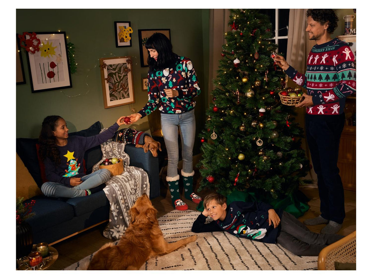 Pullover de Noël à LED fille