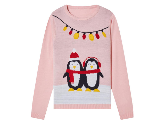 Pullover de Noël à LED fille